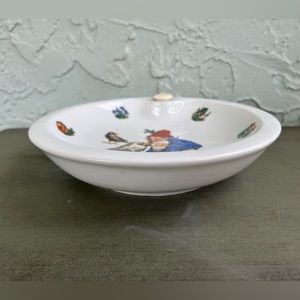 GEROLD German Bavaria Porcelain Gnome Baby Warming Plate/Dish